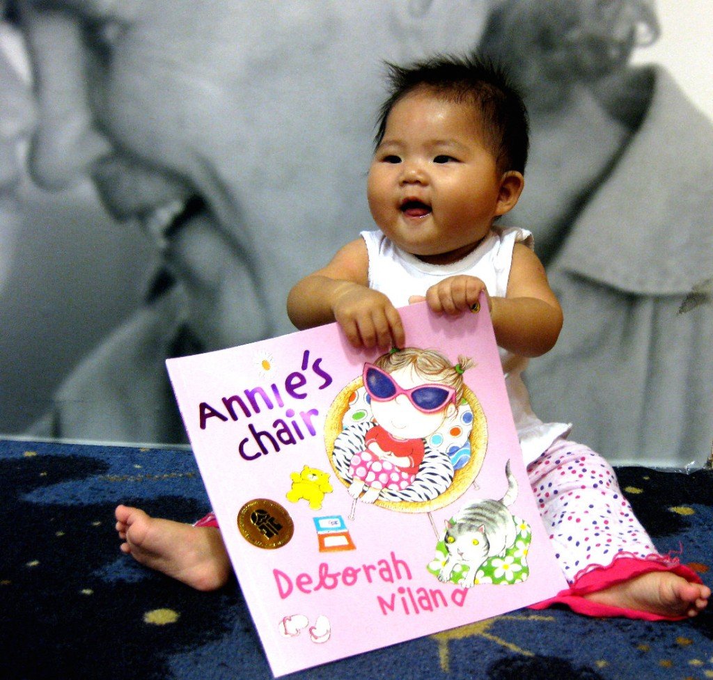 kirstenlib1 1024x977 Books are deliciously yummy