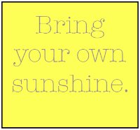 sunshine1 Favourites