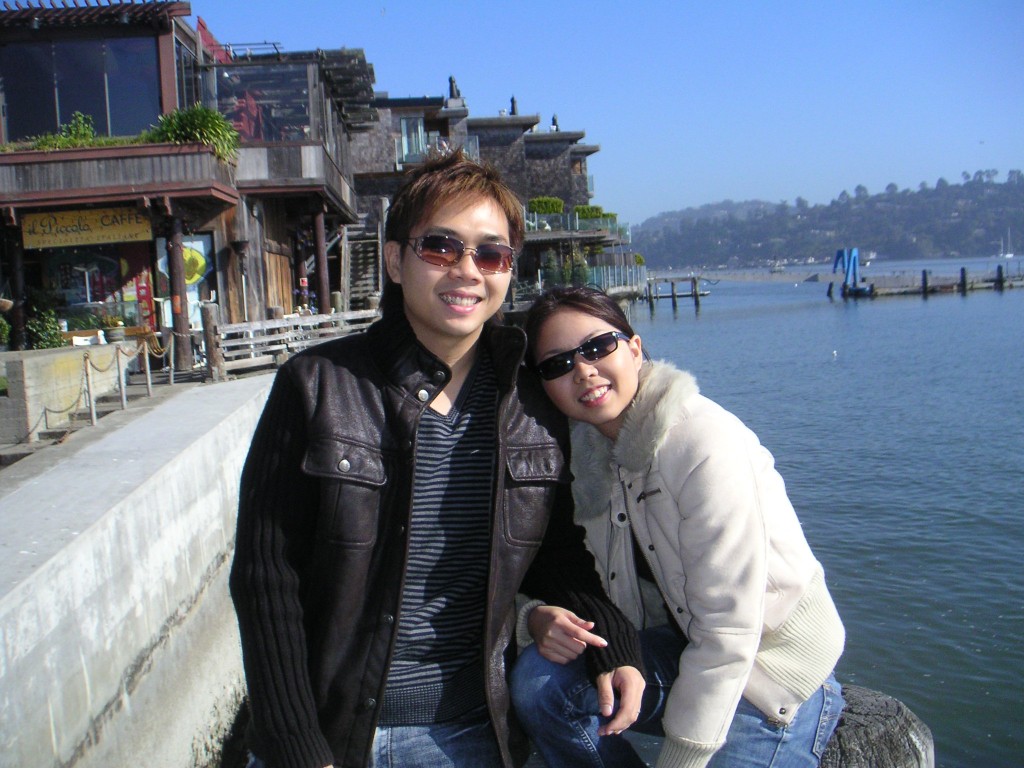 there's love in the air in Sausalito