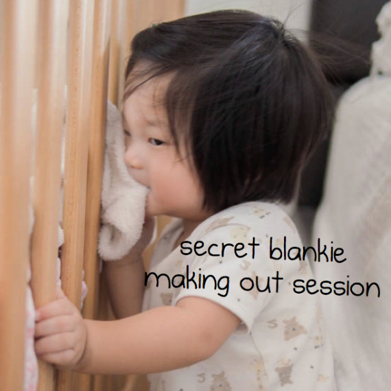 secret blankie making out session