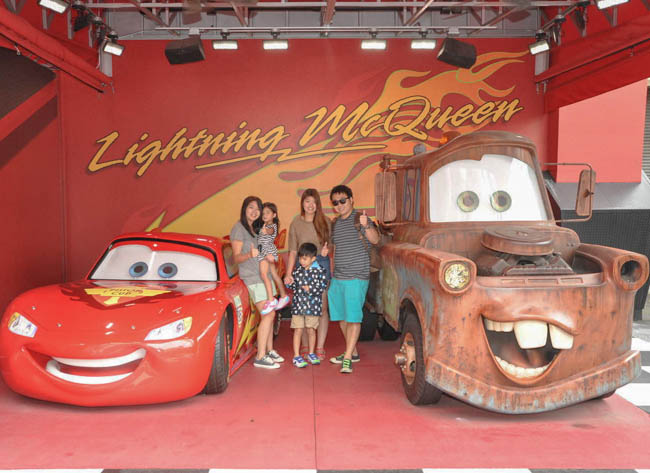 with lightning mcqueen and mater