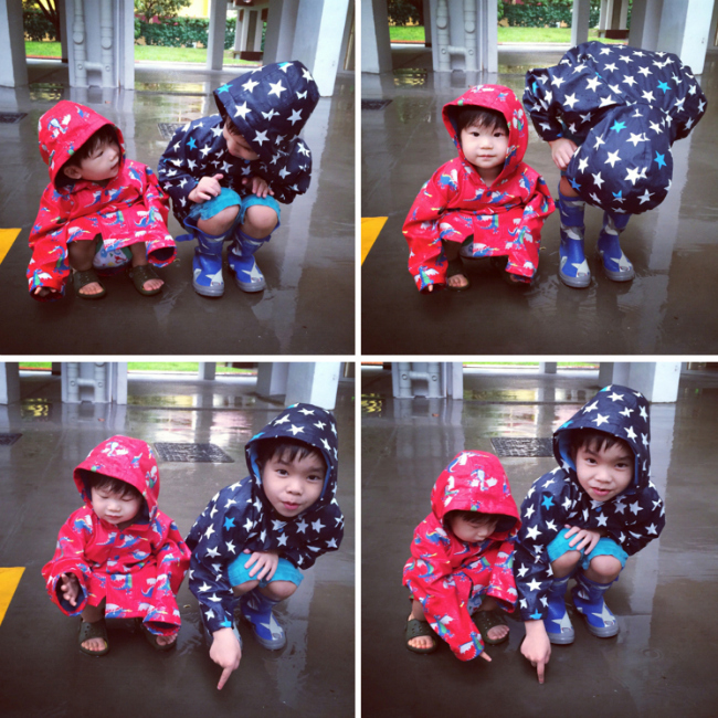 boys in the rain